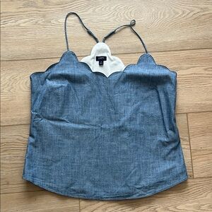 J Crew Scalloped Women's Top